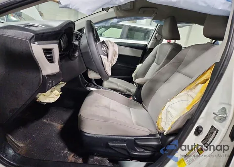 2016 Toyota Corolla L z USA, uszkodzony, nr VIN 2T1BURHEXGC503245